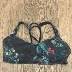 Floral Print Women's Lululrmon Bra